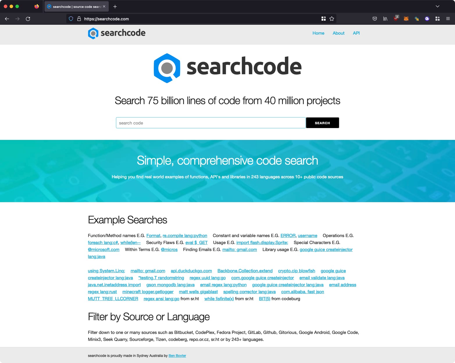 searchcode new